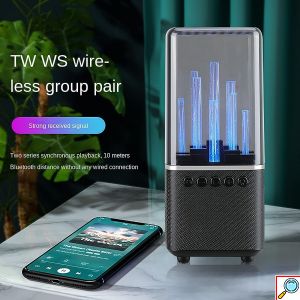 Hotbox Ηχείο Bluetooth 5W με LED - Συνδεσιμότητα με AUX / 3.5mm, MicroSD, USB