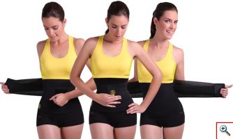 Ζώνη Εφίδρωσης Hot Shapers Instant Training για Σύσφιξη και Τοπικό Αδυνάτισμα