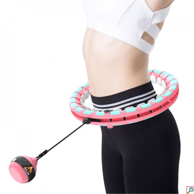 HULA HOOP Όργανο Εκγύμνασης, Μασάζ, Αδυνατίσματος & Γράμμωσης