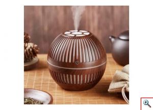 Υγραντήρας Υπερήχων & Αρωματοθεραπείας με LED Φωτισμό και Διακόπτη Αφής - Ultrasonic Aroma Diffuser Humidifier σε Διάφορα Χρώματα