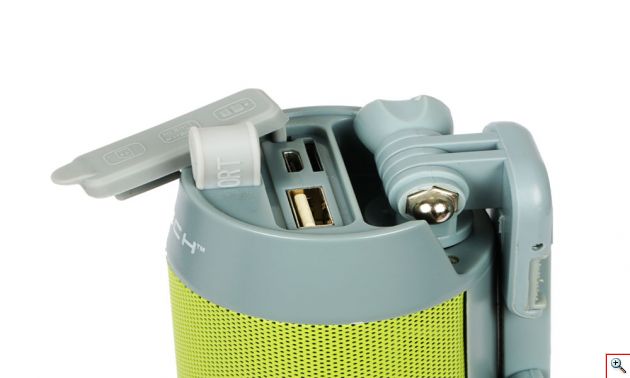 Ασύρματο Selfie Stick - Ηχείο Bluetooth Handsfree Ομιλία - Powerbank με Φακό - Φλας LED - 4 σε 1 USB/SD/MP3 Player Wireless Multimedia Speaker 