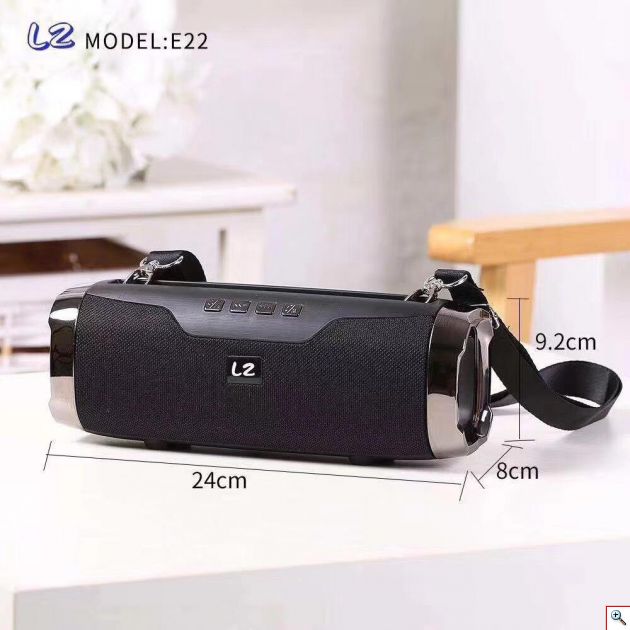 Ασύρματο Φορητό Ηχείο Bluetooth με Μικρόφωνο για Handsfree Ομιλία - Multimedia USB/SD/FM/AUX MP3 Player & Βάση Κινητού