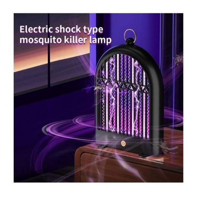 Ηλεκτρική Εντομοπαγίδα A5 UV LED – Επαναφορτιζόμενη & Κρεμαστή | Άμεση Εξόντωση Κουνουπιών & Εντόμων, Για Εσωτερικούς & Εξωτερικούς Χώρους