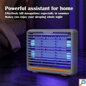 Ηλεκτρική Εντομοπαγίδα LED UV 10W 360° για Κουνούπια και Έντομα Αθόρυβη χωρίς Χημικά