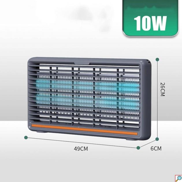 Ηλεκτρική Εντομοπαγίδα UV 10W για Κουνούπια και Ιπτάμενα Έντομα