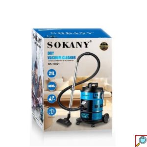 Ηλεκτρική Σκούπα Turbo 3800W 21L SOKANY SK-13021 Μπλε
