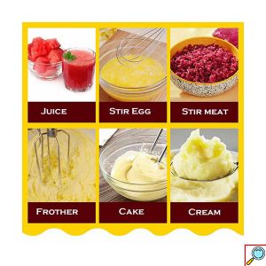 Ηλεκτρικό Μίξερ 5 Ταχυτήτων 3.5L, 400W με Kάδο από Aνοξείδωτο Xάλυβα- Blender Sokany