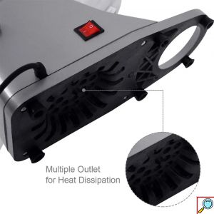 Ηλεκτρικός Παγοθραύστης με Μπολ από Ανοξείδωτο Ατσάλι για Κοκτέιλ, Snow - Cones με Ισχύ 500W