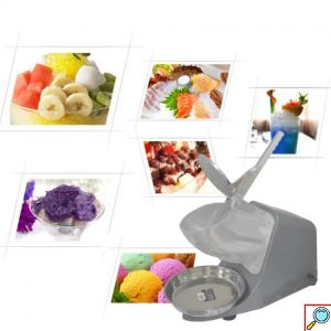 Ηλεκτρικός Παγοθραύστης με Μπολ από Ανοξείδωτο Ατσάλι για Κοκτέιλ, Snow - Cones με Ισχύ 500W