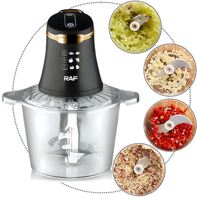 Ηλεκτρικός Πολυκόπτης - Multi 800W με Χωρητικότητα Δοχείου 3L & Ανοξείδωτες Λεπίδες- RAFΗλεκτρικός Πολυκόπτης - Multi 800W με Χωρητικότητα Δοχείου 3L & Ανοξείδωτες Λεπίδες- RAF