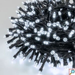 Ηλιακά Χριστουγεννιάτικα Λαμπάκια 34.95m 700LED Λευκού Ψυχρού Φωτισμού