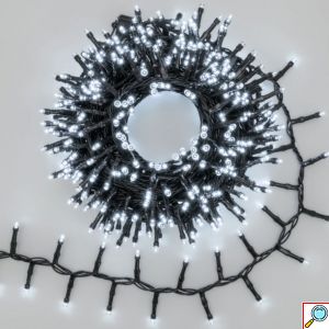 Ηλιακά Χριστουγεννιάτικα Λαμπάκια 34.95m 700LED Λευκού Ψυχρού Φωτισμού