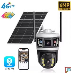 Ηλιακή Ασύρματη Κάμερα Ασφαλείας με Λειτουργία Zoom x10 & IP66