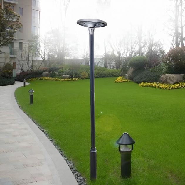 Ηλιακή Κολόνα Δρόμου - Φωτισμού LED RGBW 1200W - Με Τηλεχειριστήριο - 3 Μέτρα