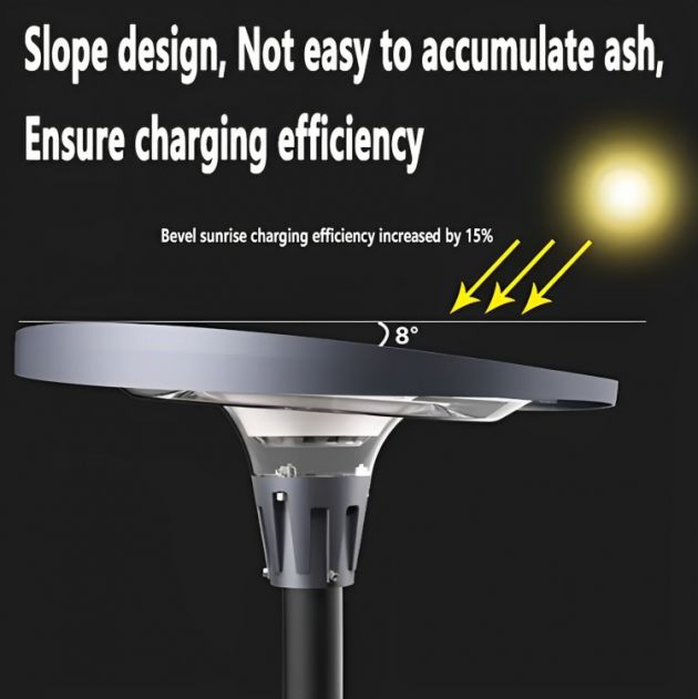 Ηλιακή Κολόνα Δρόμου - Φωτισμού LED RGBW 1200W - Με Τηλεχειριστήριο - 3 Μέτρα