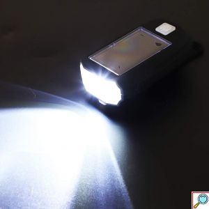 Ηλιακό Εμπρόσθιο Φως Ποδηλάτου 600 lm - Επαναφορτιζόμενο και με USB