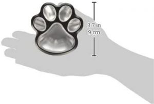 Lightex Paw Σετ Ηλιακών Φωτιστικών Δαπέδου με Σχήμα Πατούσας Ψυχρού Φωτισμού 7500K 0.06W με Αισθητήρα Φωτός 4τμχ σε Μαύρο Χρώμα