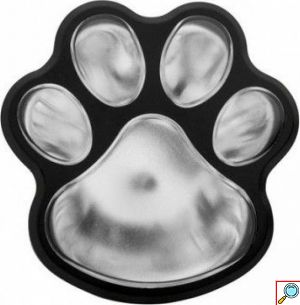 Lightex Paw Σετ Ηλιακών Φωτιστικών Δαπέδου με Σχήμα Πατούσας Ψυχρού Φωτισμού 7500K 0.06W με Αισθητήρα Φωτός 4τμχ σε Μαύρο Χρώμα