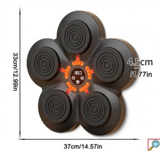Επιτοίχια Συσκευή Προπόνησης Πυγμαχίας με Bluetooth, Smart Music Boxing Machine