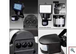 Ηλιακός Προβολέας LED με Ανιχνευτή Κίνησης - Solar Security Light