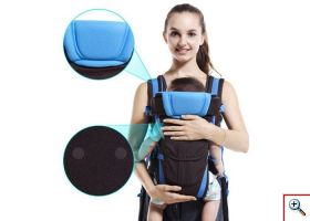 Μάρσιπος Μωρού Baby Carrier Caravan Bag 4 in 1 Red