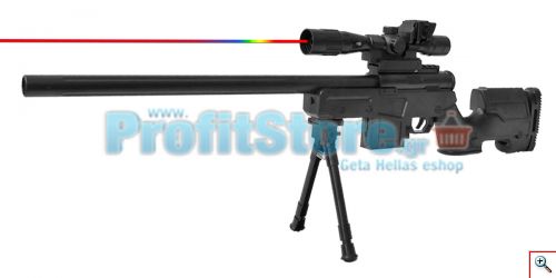 Αεροβόλο Όπλο Μοντελισμού Τύπου TRG S22 Sniper Rifle με Διόπτρα 