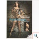 Ολόσωμο Σέξι Καλσόν με Ζαρτιέρα και Σχέδιο Zig Zag - Sexy Lingerie Bodystockings