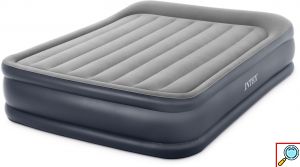 Στρώμα Ύπνου Με Εσωτερική Αντλία 152x203x42cm Intex-64136