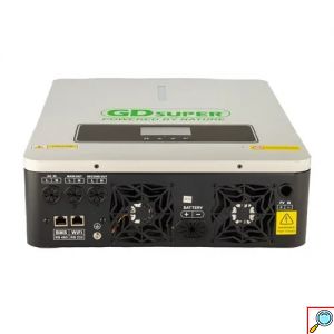Υβριδικό Inverter Καθαρού Ημιτόνου 3600W 24V Μονοφασικό - Με WiFi & MPPT - Minte Energy