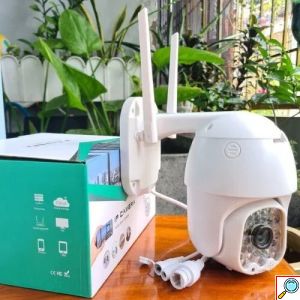 IP Κάμερα Wi-Fi Full HD 1080p Αδιάβροχη με Νυχτερινή Λήψη & Αμφίδρομη Επικοινωνία