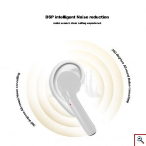 Ασύρματο Ακουστικό Bluetooth τύπου Iphone - Handsfree Earphone HBQ I7