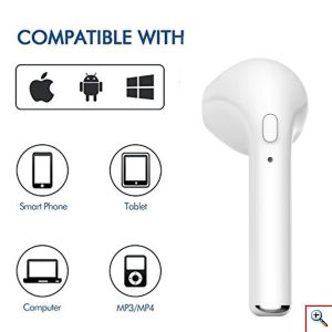 Ασύρματο Ακουστικό Bluetooth τύπου Iphone - Handsfree Earphone HBQ I7