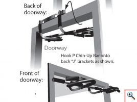 Iron Gym Μονόζυγο Πόρτας - Μπάρα Εκγύμνασης για δυνατό και καλλίγραμμο σώμα