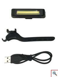 Δυνατό Φώς Ποδηλάτου USB 100 Lumens Comet A1