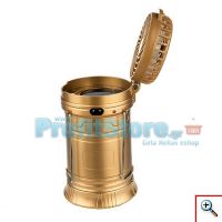 Επαναφορτιζόμενο Πτυσσόμενο Ηλιακό Φανάρι & Φακός με Ανεμιστήρα Camping Led 1W+6LED & PowerBank JD-1799A