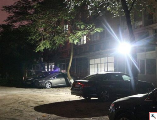 Αδιάβροχος Ηλιακός Προβολέας 25W με Φωτοβολταϊκό Πάνελ, Τηλεκοντρόλ και Χρονοδιακόπτη - Solar Panel