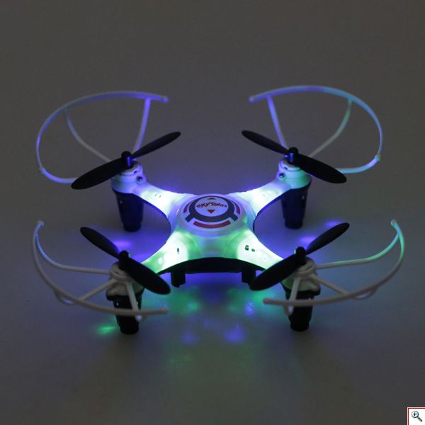 Mini Τηλεκατευθυνόμενο Ελικόπτερο Quadcopter Drone 6 Axis Gyro 2.4GHz 4CH 3D-360 Degrees Eversion JX815-2