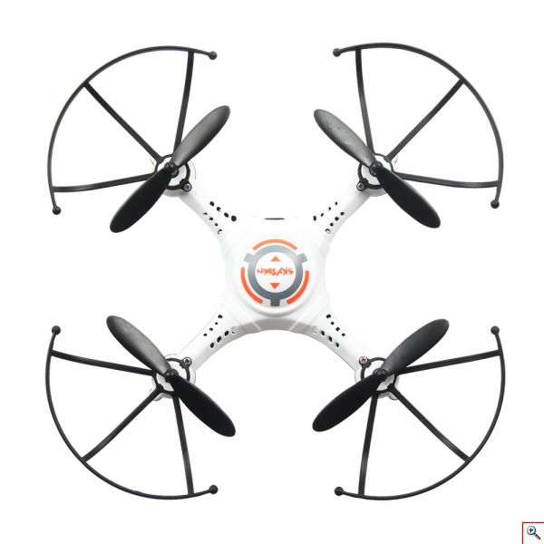 Mini Τηλεκατευθυνόμενο Ελικόπτερο Quadcopter Drone 6 Axis Gyro 2.4GHz 4CH 3D-360 Degrees Eversion JX815-2