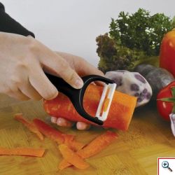 Μαχαίρι Κεραμικό 12,5 cm και Αποφλοιωτής - Σετ 2 τεμαχίων