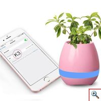 Φωτιστικό Γλάστρα που Παίζει Μουσική ηχείο Bluetooth Speaker - K3-S