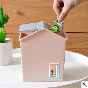 Κάδος Sweet Home 15.8x10x13.5cm σε Διάφορα Χρώματα