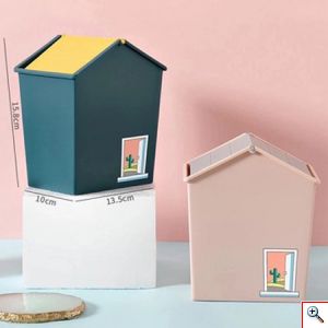 Κάδος Sweet Home 15.8x10x13.5cm σε Διάφορα Χρώματα