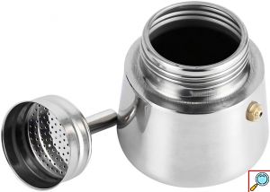 Καφετιέρα 100 mL για Espresso από Ανωξείδωτο Ατσάλι - Hoomei