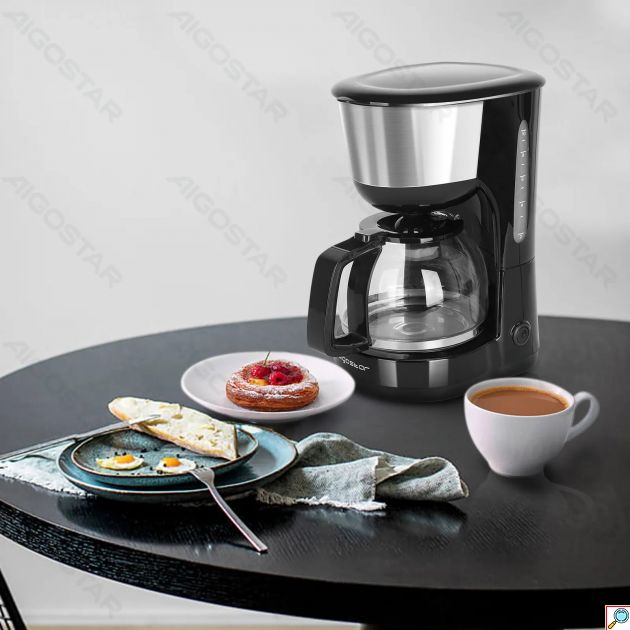 Καφετιέρα Φίλτρου 1000W 1.25L - Για 10 Φλιτζάνια - Aigostar 