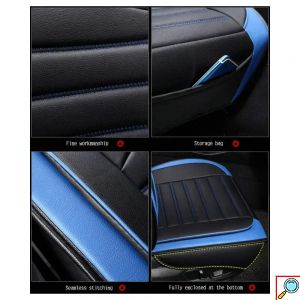 Πλήρες Πολυτελές Σετ Universal Aδιάβροχα Καλύμματα Καθισμάτων Αυτοκινήτου από Δερματίνη 11τμχ σε Διάφορα Χρώματα