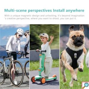 Κάμερα Αντίχειρα WiFi Με Περιστρεφόμενο Φακό - Mini Action Camera 2.7K HD