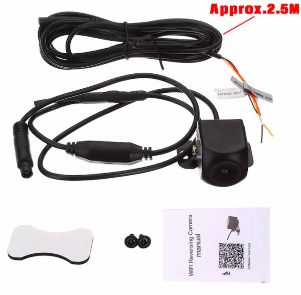 Ασύρματη WIFI Κάμερα Οπισθοπορείας Αυτοκινήτου για Σύνδεση σε Κινητό & Τάμπλετ