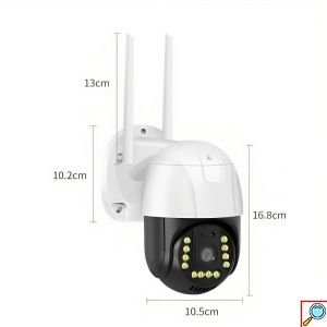 Αδιάβροχη Εξωτερική IP Κάμερα Καταγραφής 360° 1080p WiFi - Με Αμφίδρομη Επικοινωνία - Andowl