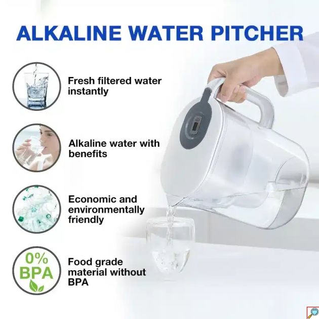 Κανάτα Νερού με Φίλτρο 2.4L - Hoomei