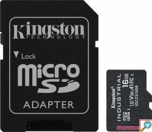 Κάρτα Μνήμης Kingston MICROSDXC 16GB CLASS 10 και Αντάπτορας SD Plus U1 80MB/s